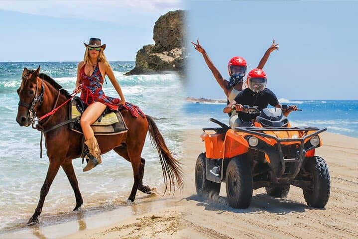 Cabo Combo: ATV & Horseback Ride to Migrino Beach with Tequila Tasting