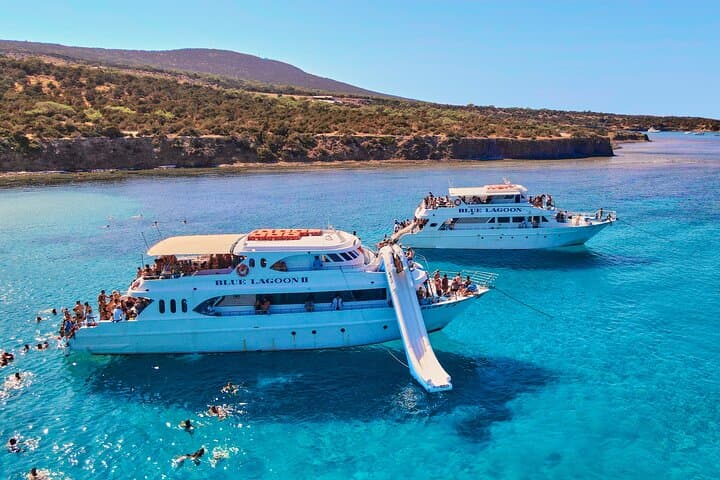 Blue Lagoon Akamas Cruise from Paphos — Swim, Snorkel & Slide photo 3