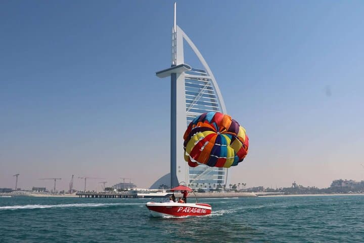 Parasailing in Dubai: Soar Above Dubai Marina and the Jumeirah Coast photo 2