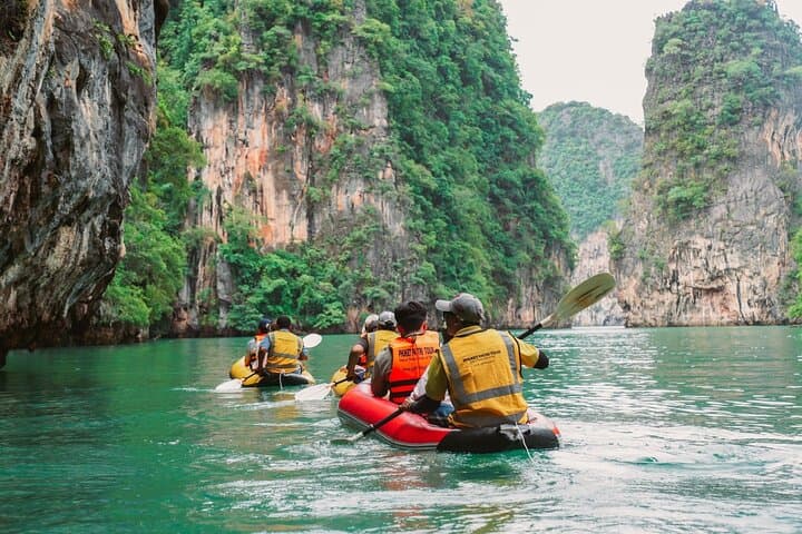 Phang Nga Bay Sunset Dinner & Canoeing: Krathong on the Limestone Sea photo 2