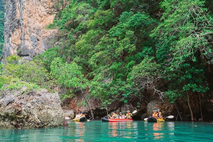 Phang Nga Bay Sunset Dinner & Canoeing: Krathong on the Limestone Sea photo 3