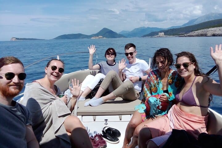 Boka Bay Speedboat: Our Lady of the Rocks, Mamula Fortress & Blue Cave Swim photo 2