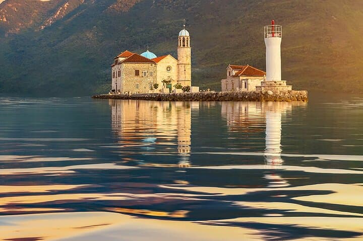 Boka Bay Speedboat: Our Lady of the Rocks, Mamula Fortress & Blue Cave Swim photo 6