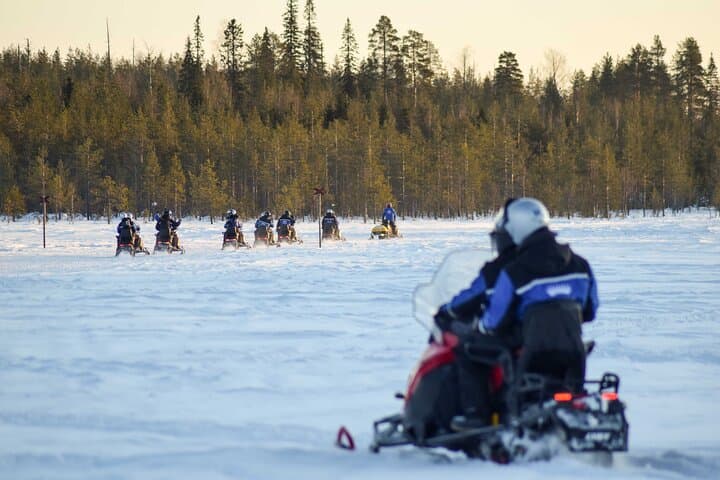4-Hour Adventurer Snowmobile Tour — Apukka Resort, Rovaniemi photo 2