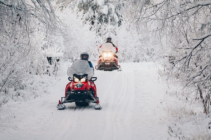 4-Hour Adventurer Snowmobile Tour — Apukka Resort, Rovaniemi