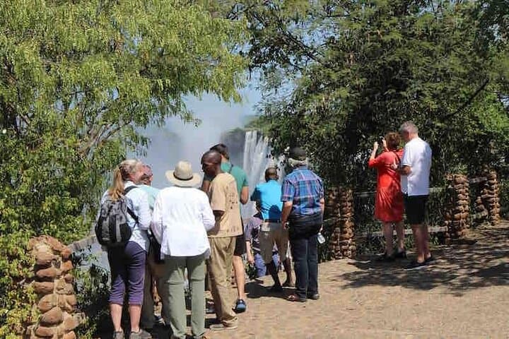Victoria Falls Experience: Rhino Game Drive, Knife-Edge Walk & Livingstone Island High Tea photo 2
