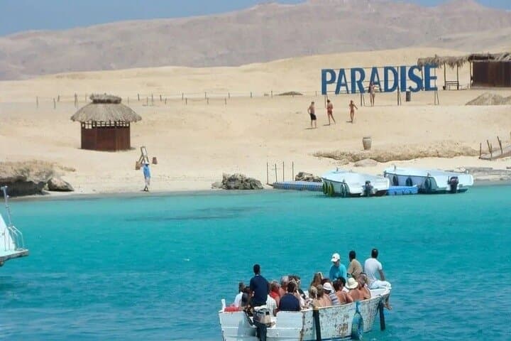 Hurghada Semi‑Submarine and Paradise Island Day Trip — Red Sea Snorkeling & Beach Escape photo 2