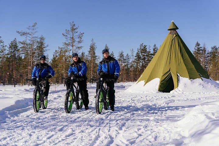 Winter eFatbike Tour Through Snowy Forests — Apukka Resort, Rovaniemi photo 1