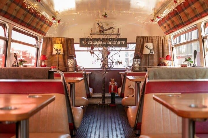 Red Bus Ride with Santa in Glasgow — Festive Lights Tour & Family Sing-Along photo 3