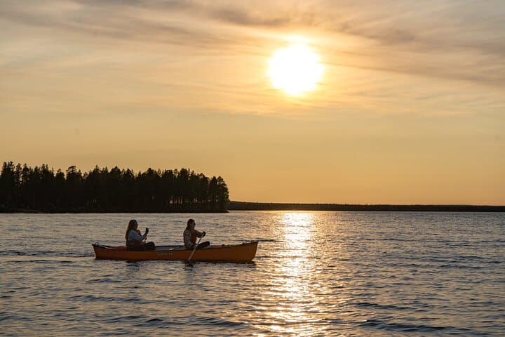 Canoe Trip in Lapland from Rovaniemi — Guided Summer Paddle with Campfire Snack photo 6