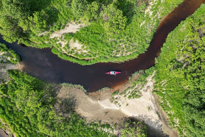 Canoe Trip in Lapland from Rovaniemi — Guided Summer Paddle with Campfire Snack