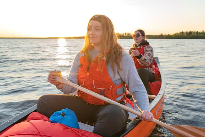Canoe Trip in Lapland from Rovaniemi — Guided Summer Paddle with Campfire Snack photo 5