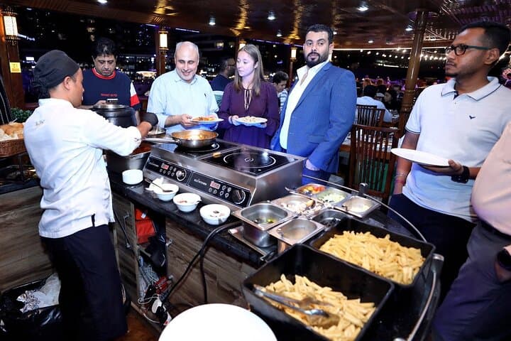Dhow Dinner Cruise in Dubai Marina: Night Lights & Tanura Show photo 4