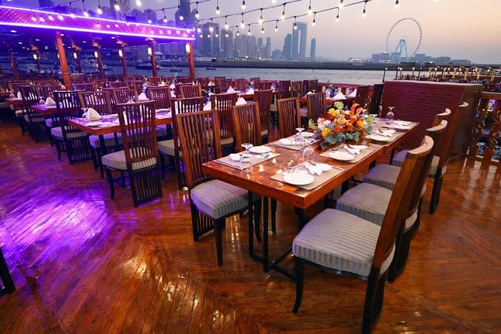 Dhow Dinner Cruise in Dubai Marina: Night Lights & Tanura Show photo 5