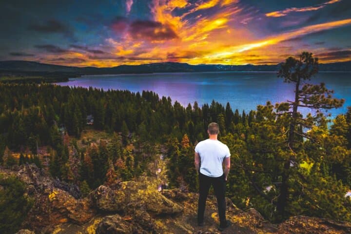 Sunset Hike & Photography Tour in South Lake Tahoe — Golden Hour Over Lake Tahoe photo 5