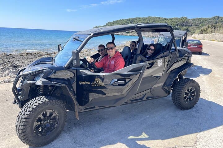 Drive Korcula: 4x4 Can-Am Buggy Winery Tour with Lunch