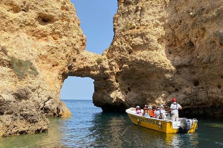 Ponta da Piedade Private Boat Cruise: Explore Algarve Sea Caves & Cliffs