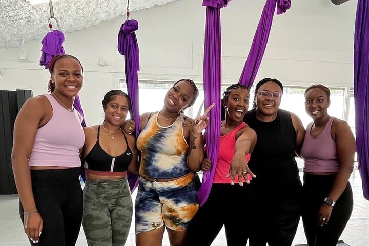 Aerial Yoga in Savannah: Hammock Flow Classes in the Historic District
