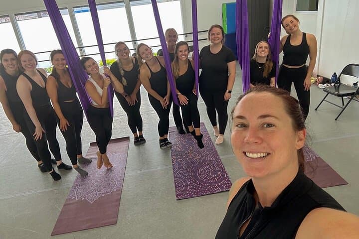 Aerial Yoga in Savannah: Hammock Flow Classes in the Historic District photo 4