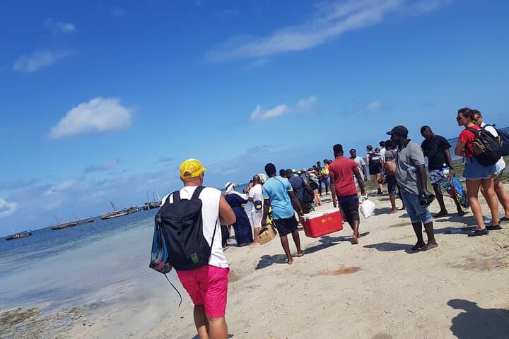 Safari Blue: Kwale Island Snorkel, Lunch & Natural Lagoon Day Trip photo 3