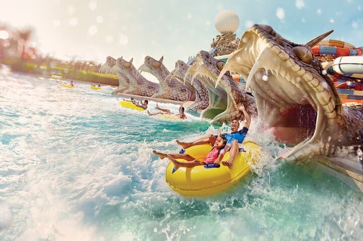 Yas Waterworld Adventure: Full-Day Waterpark Trip from Dubai