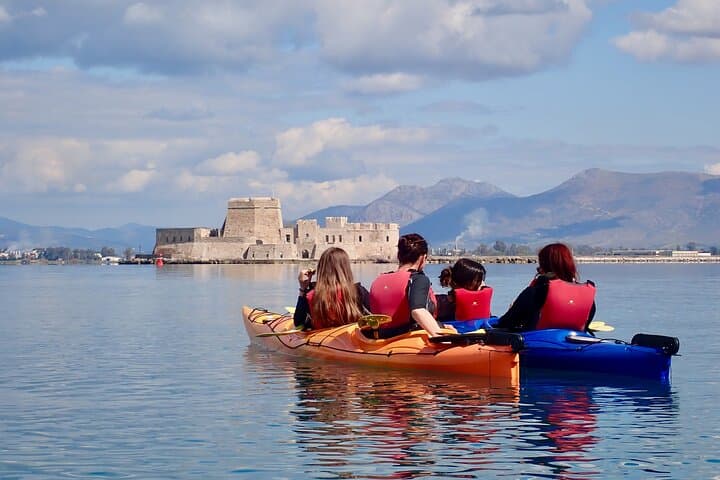 Sea Kayak Nafplio: Paddle Around Medieval Castles & Palamidi Views