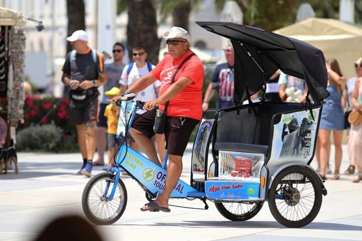 Split Electric Rickshaw Tour: Palace, Marjan & Hidden Coastal Gems photo 2
