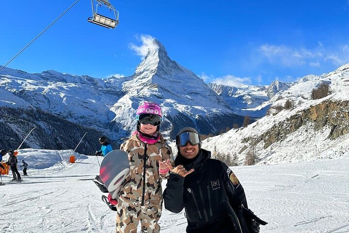 Private 3-Hour Ski Lesson in Zermatt | Sunnegga-Blauherd-Rothorn photo 2