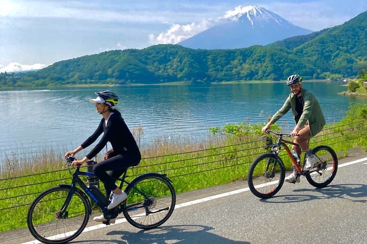Lake Kawaguchi E-Bike Tour: Guided Ride Around Mt. Fuji's Shoreline photo 1