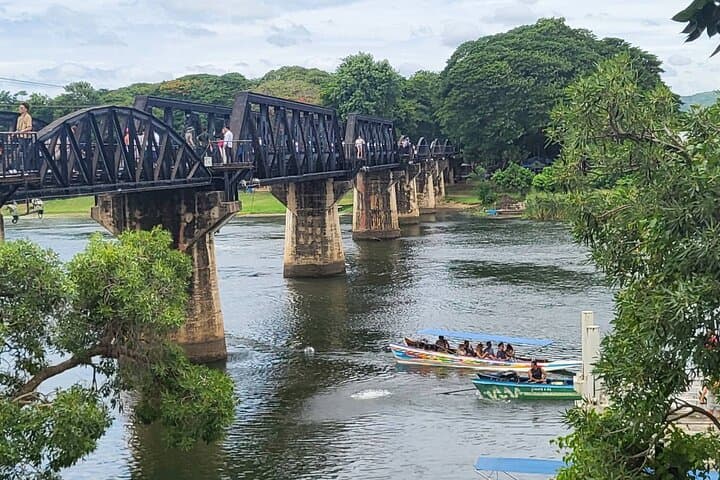 Kanchanaburi Day Trip: River Kwai Bridge & Erawan Falls Full-Day Tour photo 3