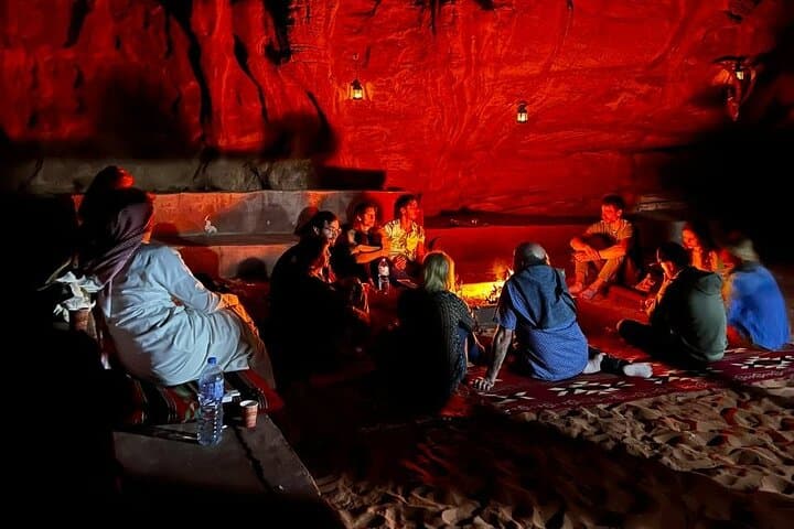 Wadi Rum Jeep Tour and Bedouin Overnight: Dunes, Rock Bridges, and Campfire Stories photo 3