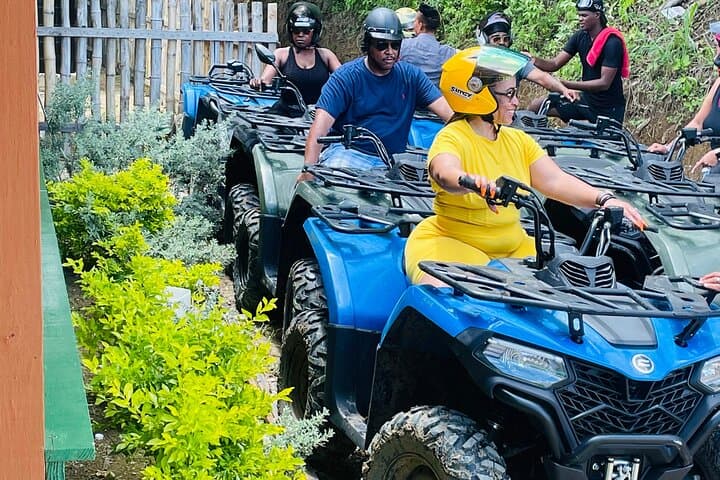 Negril Bamboo Rafting, ATV Jungle Ride & Rick's Cafe Sunset Tour