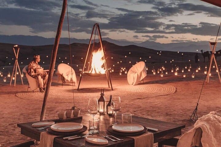 Agafay Desert Evening Trip from Marrakech: Camel Ride, Dinner & Star Show photo 4
