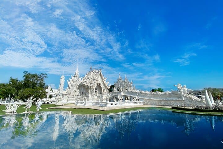 Chiang Rai Day Trip from Chiang Mai — White Temple, Golden Triangle & Mekong Boat