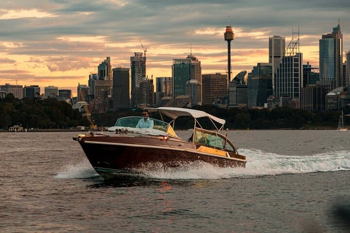 Private Sydney at Night Cruise: 1-Hour MV BEL Harbour Experience photo 3