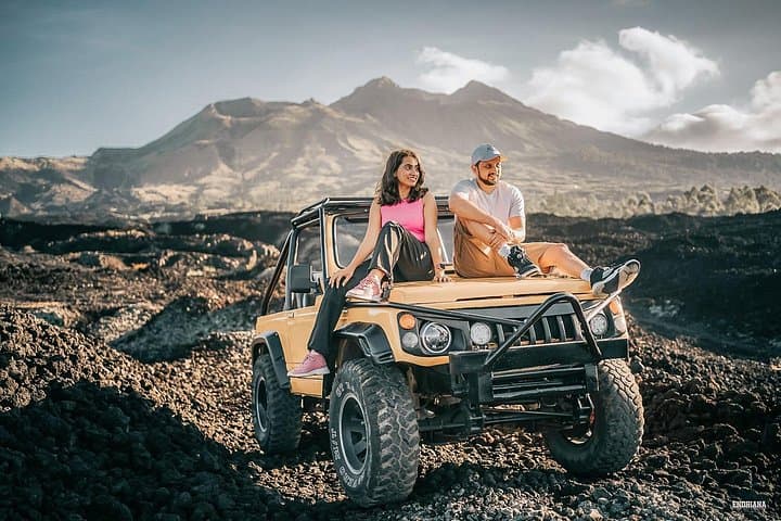 Mount Batur Jeep Sunrise Tour: Sunrise Views & 1926 Black Lava Visit photo 2