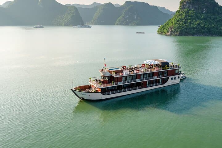 Orchid Premium Halong Bay 2-Day Luxury Cruise: Lan Ha Bay & Cat Ba Overnight photo 2