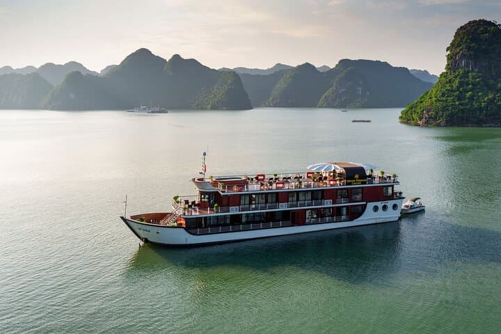 Orchid Premium Halong Bay 2-Day Luxury Cruise: Lan Ha Bay & Cat Ba Overnight photo 3