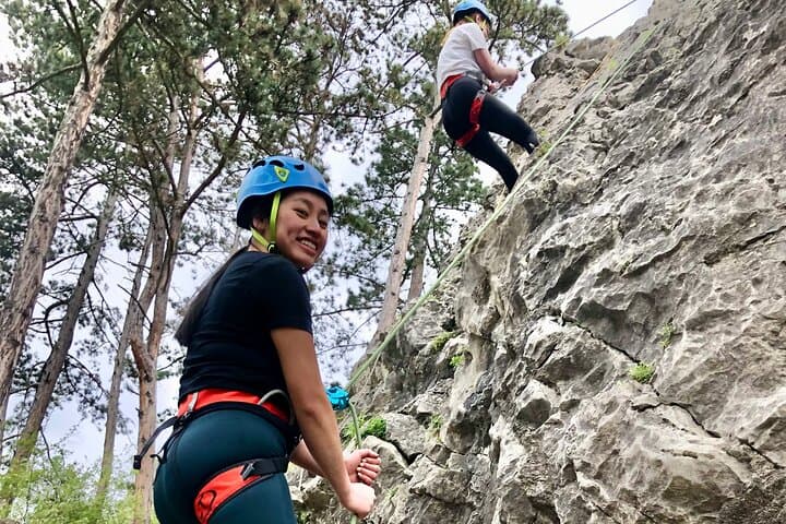 Prague Half-Day Rock Climbing: Limestone Routes & 20m Rappels Near the City photo 4