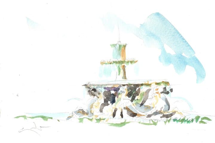 Private Watercolor Tour in Villa Borghese Rome with Guido photo 6