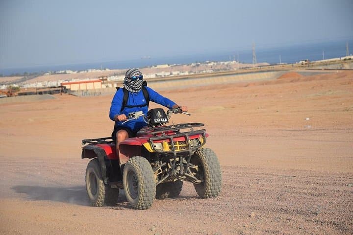 Sinai Desert Quad Bike Safari with Bedouin Dinner & Stargazing photo 2