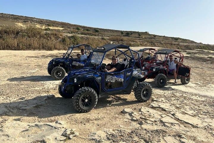 Gozo Buggy Adventure: Full-Day Off-Road Tour with Boat Ride to Dwejra and Ramla Bay photo 2