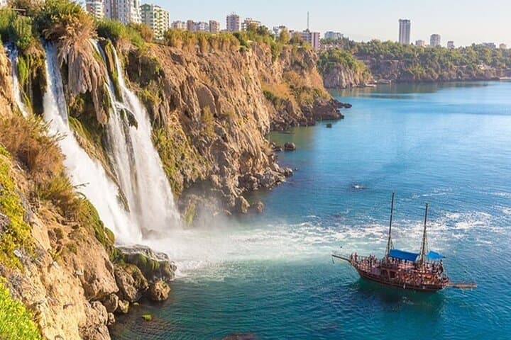 Duden Waterfall Boat Trip from Antalya — Swim, Lunch & Lower Duden Views photo 2
