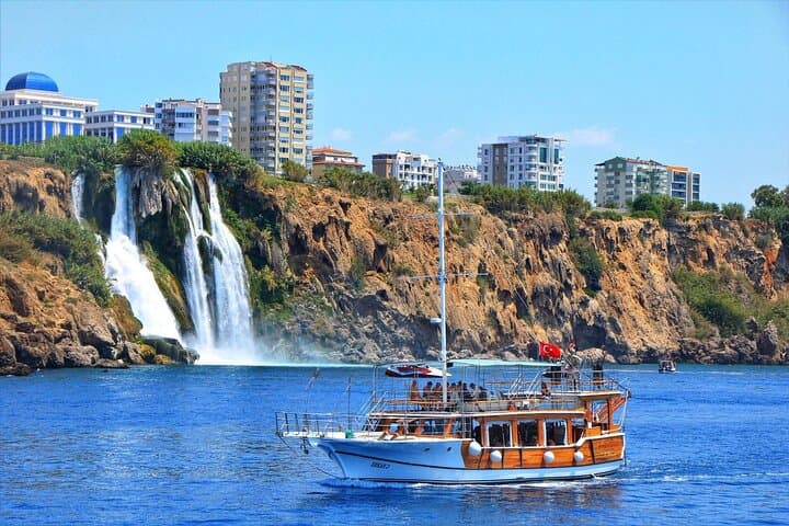 Duden Waterfall Boat Trip from Antalya — Swim, Lunch & Lower Duden Views photo 4