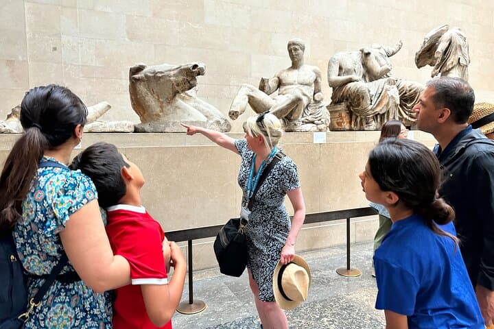 Family-Friendly British Museum Tour and West End Walk in London photo 1
