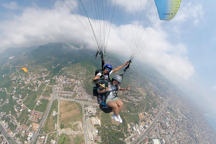 Alanya Tandem Paragliding Over Kleopatra Beach — 700m Takeoff & 20-Minute Flights photo 3