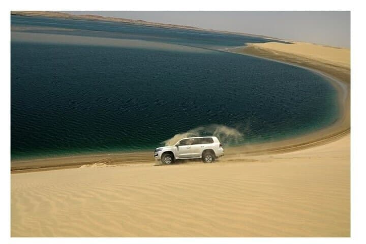 Doha Inland Sea Desert Safari — Dune Bashing, Sandboarding & Camel Ride photo 2