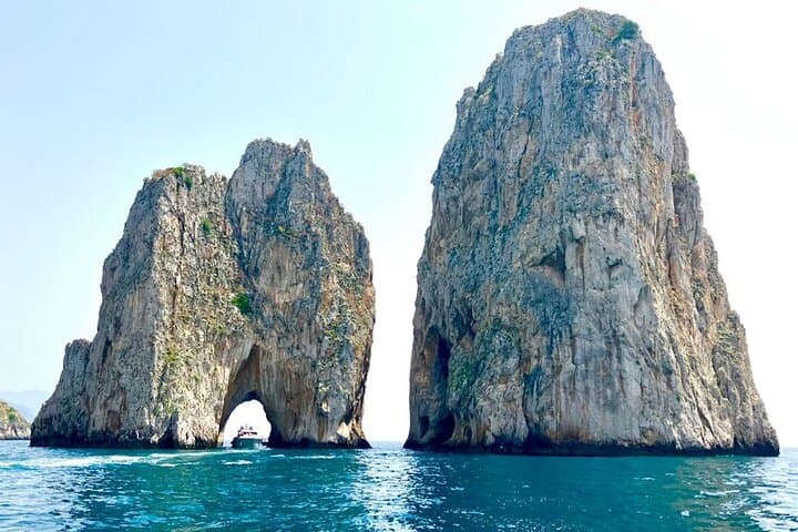 Private Capri Boat Tour from Sorrento: Blue Grotto, Faraglioni & Swim Stops photo 1