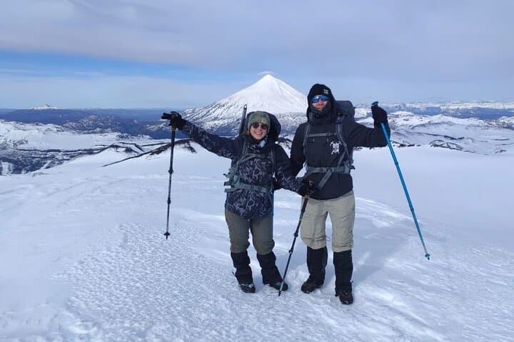 Ascent of Quetrupillán Volcano: Full-Day Guided Climb from Pucón photo 6