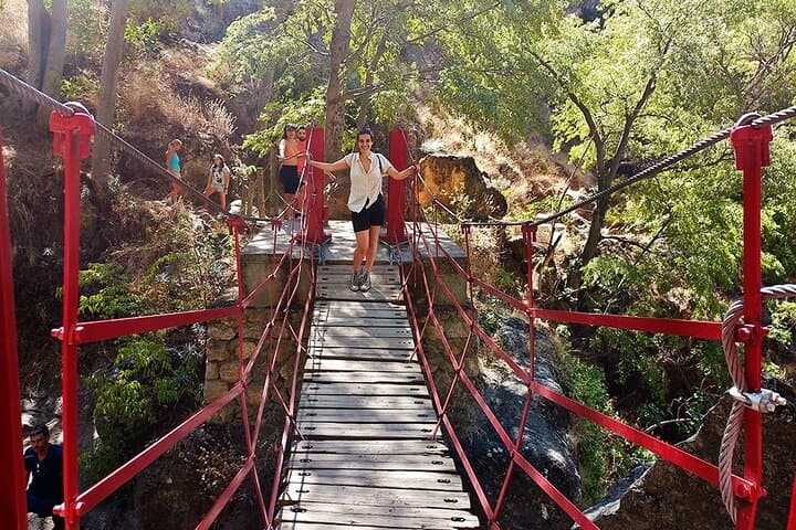 Sierra Nevada Canyon Hike: Waterfalls, Suspension Bridges & River Pools photo 6